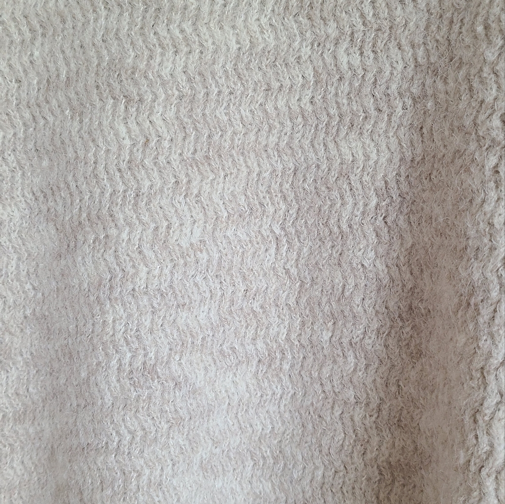 Viral Topshop Oversize Mock Neck Cream Sweater - Picture 2 of 3